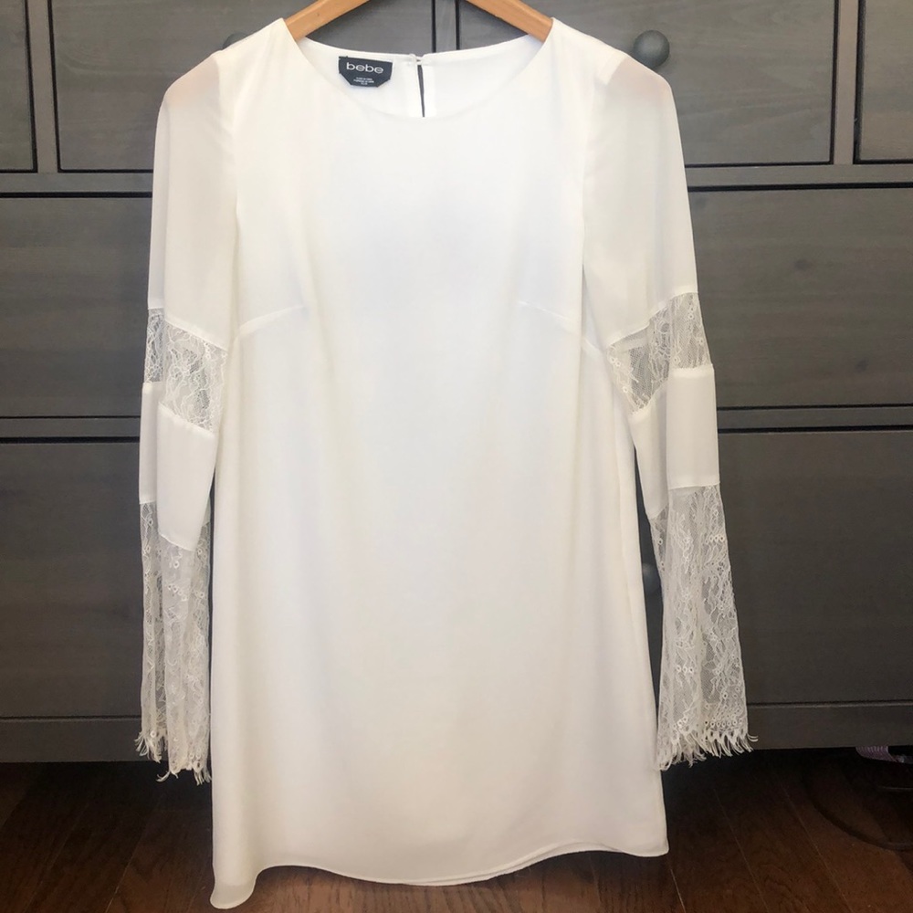BEBE white dress